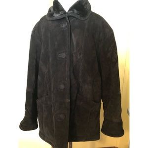 HOST PICK 🏆Gallery Genuine Leather Coat